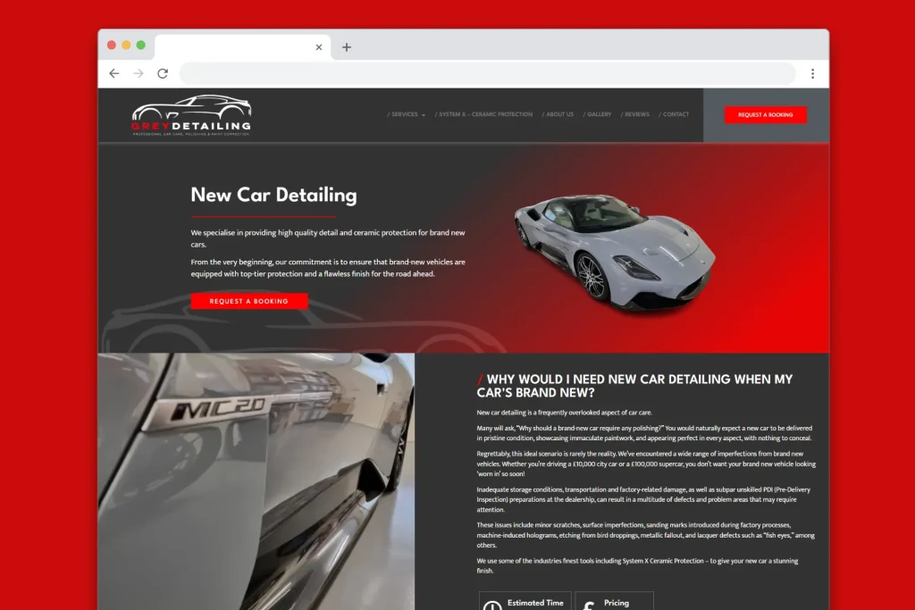 Grey Detailing feature