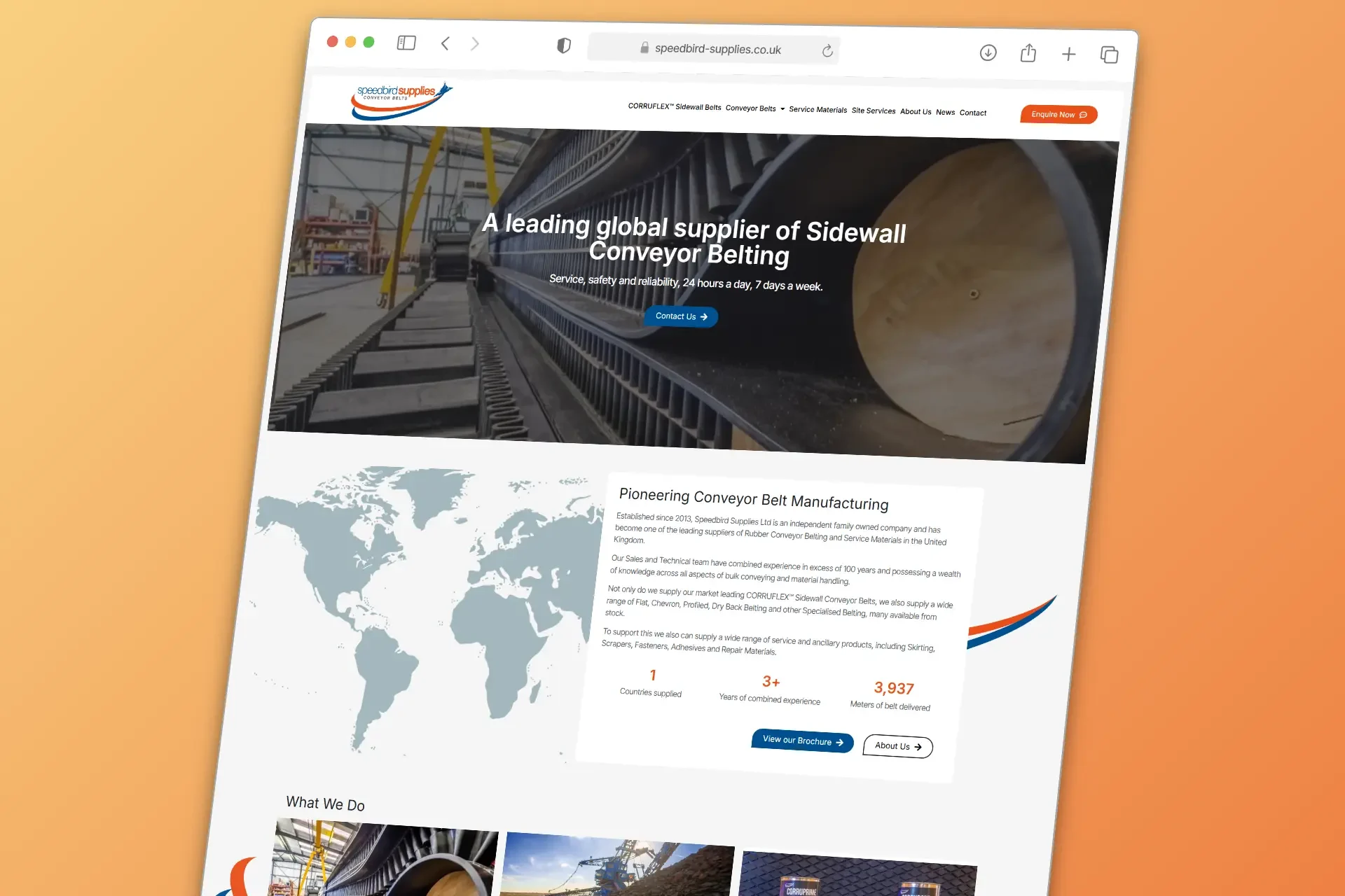 Speedbird Supplies website build (1)